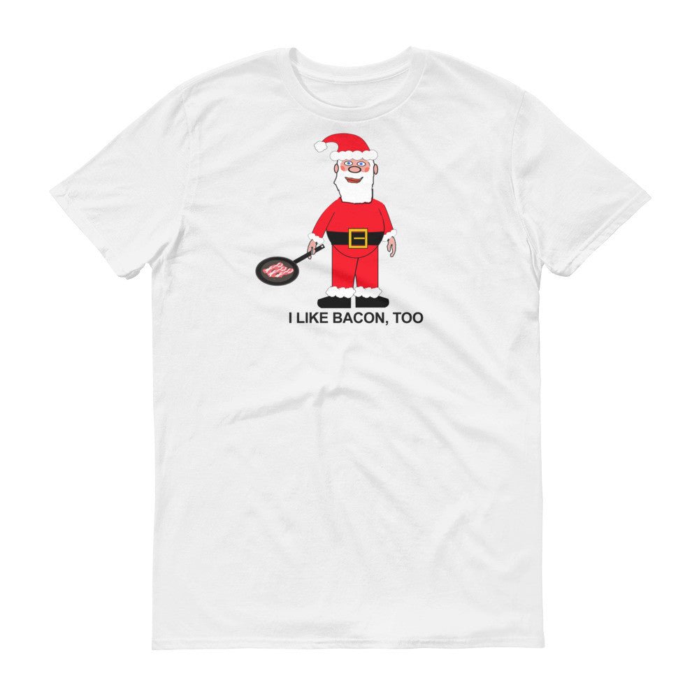 SANTA LIKES BACON t-shirt - Image 2