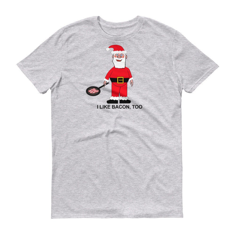 SANTA LIKES BACON t-shirt - Image 4