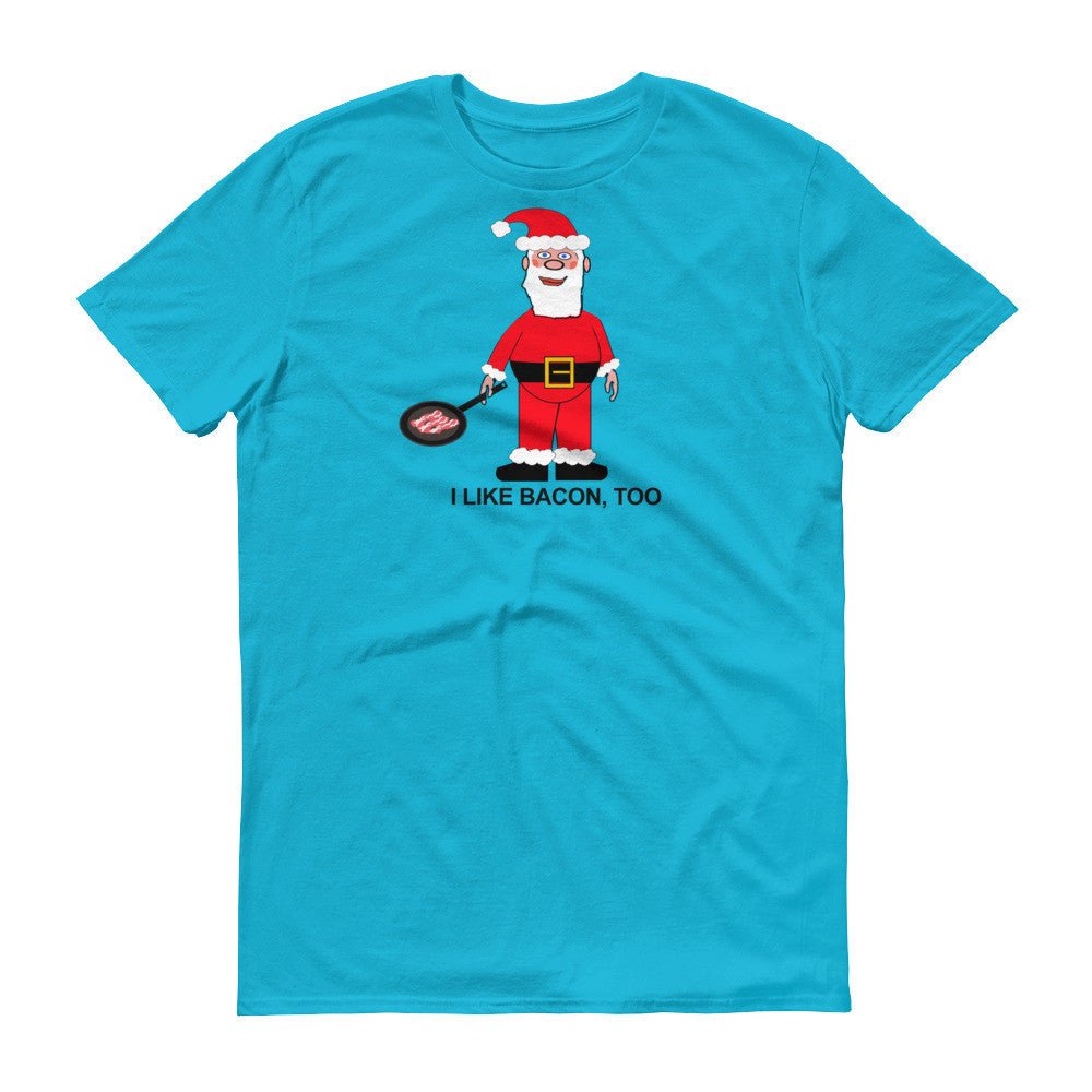 SANTA LIKES BACON t-shirt - Image 7