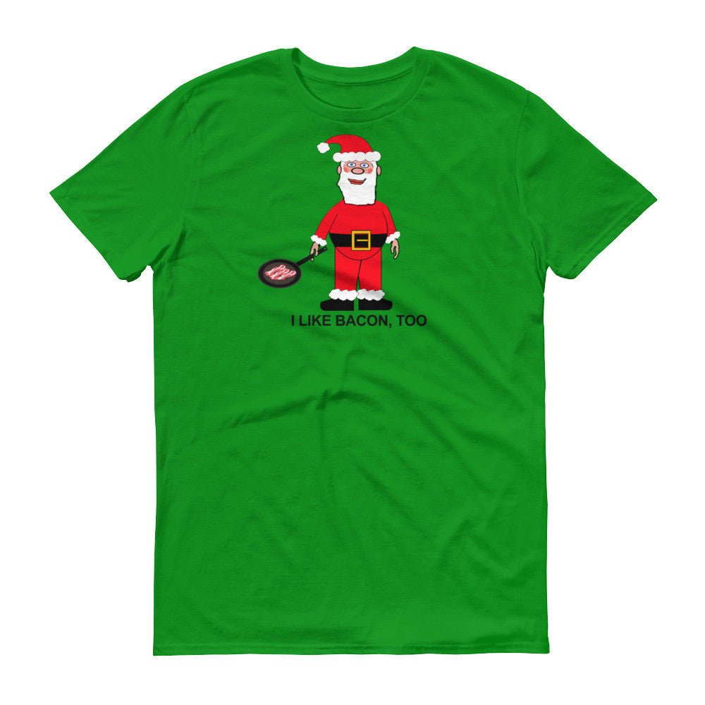 SANTA LIKES BACON t-shirt - Image 3