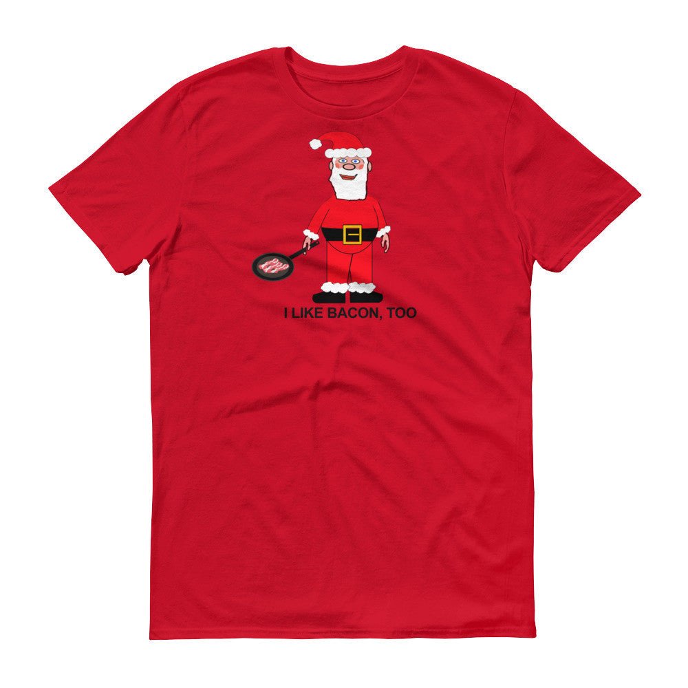 SANTA LIKES BACON t-shirt - Image 11