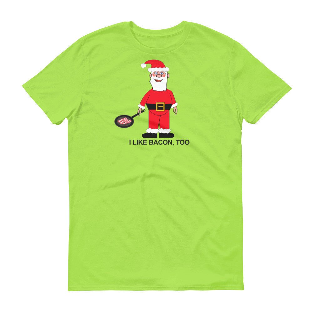 SANTA LIKES BACON t-shirt - Image 5