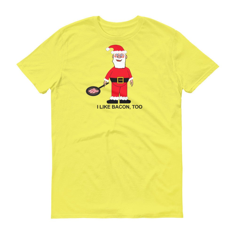 SANTA LIKES BACON t-shirt - Image 6